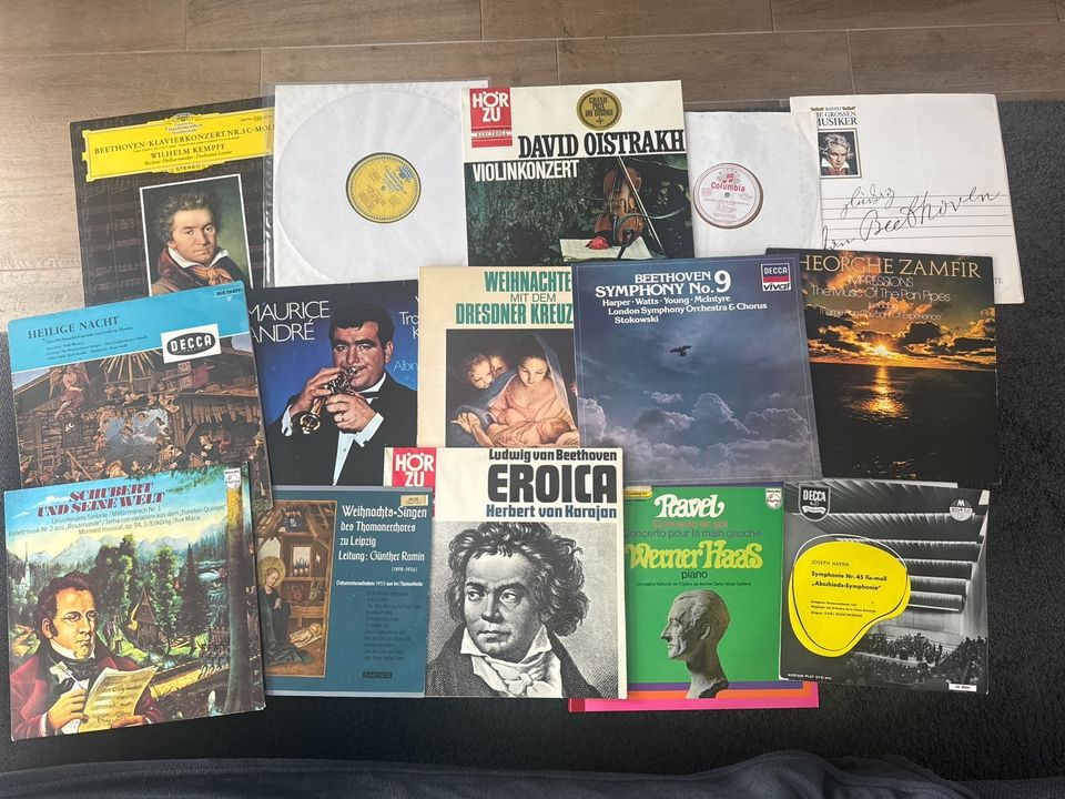 Schallplatten Sammlung LP Vinyl Klassik Beethoven Haydn Schubert in Sachsenheim