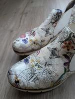 RIEKER Halbschuh Blumen Chelsea Boots - Antistress Gr 40 Niedersachsen - Bovenden Vorschau