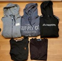 Herren Paket Sweatjacke Hoodies Kappa & T-Shirts Naketano Gr. S/M Rostock - Stadtmitte Vorschau