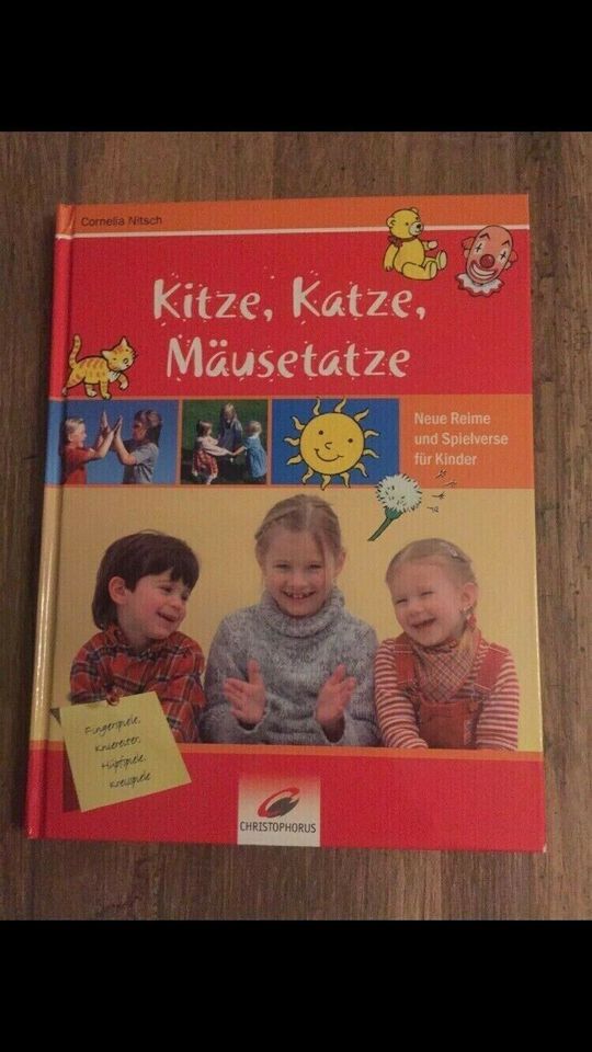 ❤️ Kitze Katze Mäusetatze Buch, Reime/Verse/Fingerspiele ❤️ in Waldmünchen