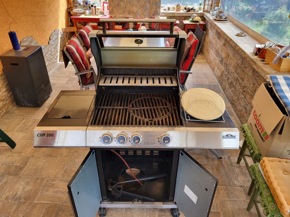 Gasgrillstation von Klingstone Cliff 350 Top in Schuß in Rodenbach