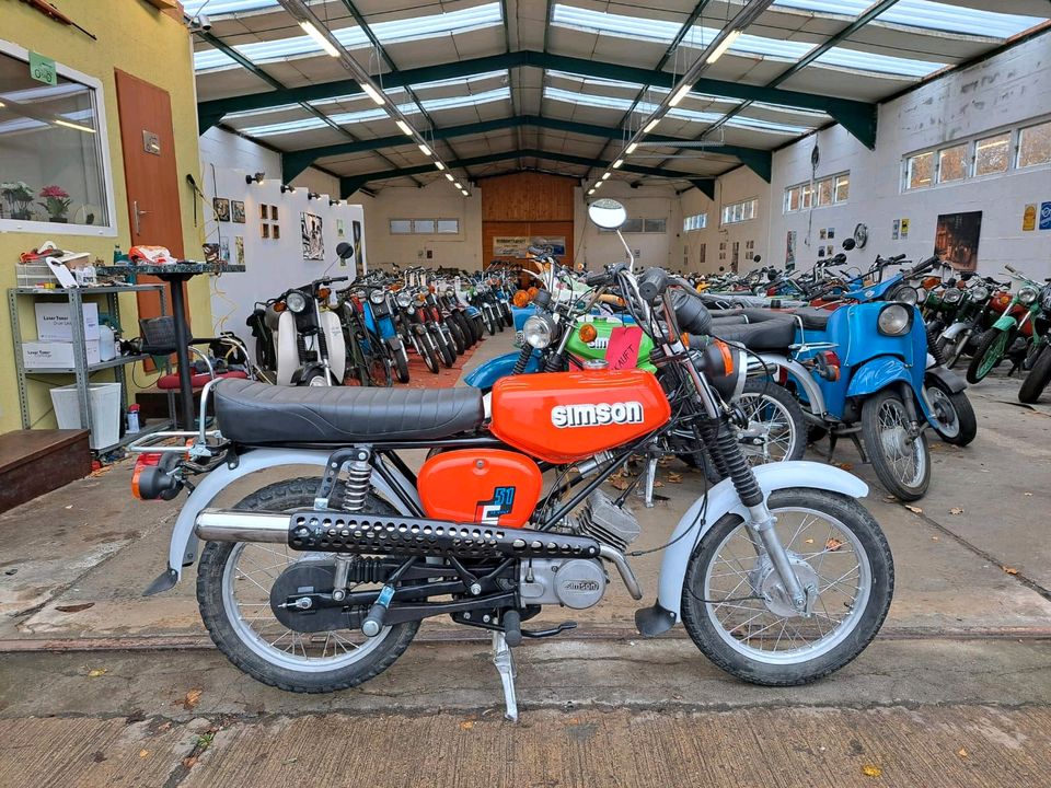 Simson S51 4-gang Enduro Nr.: A1005 Standort Weinböhla in Weinböhla