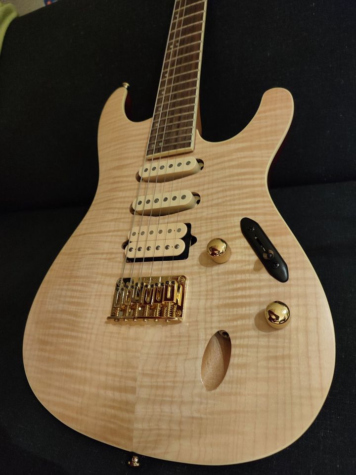 Ibanez S-Series SEW761FM-NTF E-Gitarre Natural Flat NEU OVP in Mönchengladbach