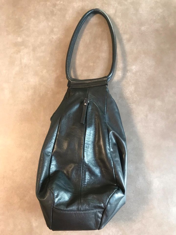 Schwarze Leder Tasche von Lloyd in Philippsthal (Werra)