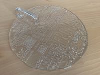 Käseplatte Glas 28cm Durchmesser Brandenburg - Beeskow Vorschau
