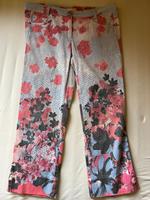ausgefallene Biba Hose printed Jeans Gr. 36 Sommerlook 7/8 Blumen Nordrhein-Westfalen - Bünde Vorschau