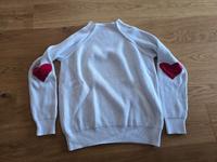 Lascana Strickpullover Sweatshirt Pullover Weiß Herz Patches Bayern - Babenhausen Vorschau
