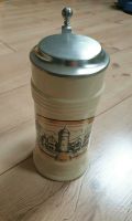 Heylands Krug Bierkrug Zinndeckel Weihnachten 1990 Mespelbrunn Hessen - Langenselbold Vorschau