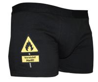 Boxershorts Slip Retroshorts  " Vorsicht ! Heiß!" Größe M, L, XL Niedersachsen - Hameln Vorschau