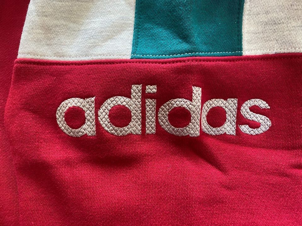 Vintage Adidas Pullover Fußball WM 1934 Italien Olympia in München