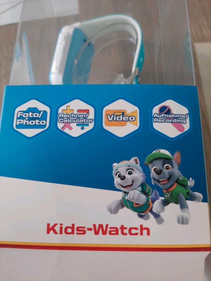 Kids-Watch Paw Patrol NEU/OVP ab 4 + Foto, Aufnahme, VideRechner in Bad Nenndorf