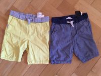 Shorts kurze Hose H&M 122 Kinder gelb blau Doppelpack Zwillinge Hamburg-Nord - Hamburg Barmbek Vorschau