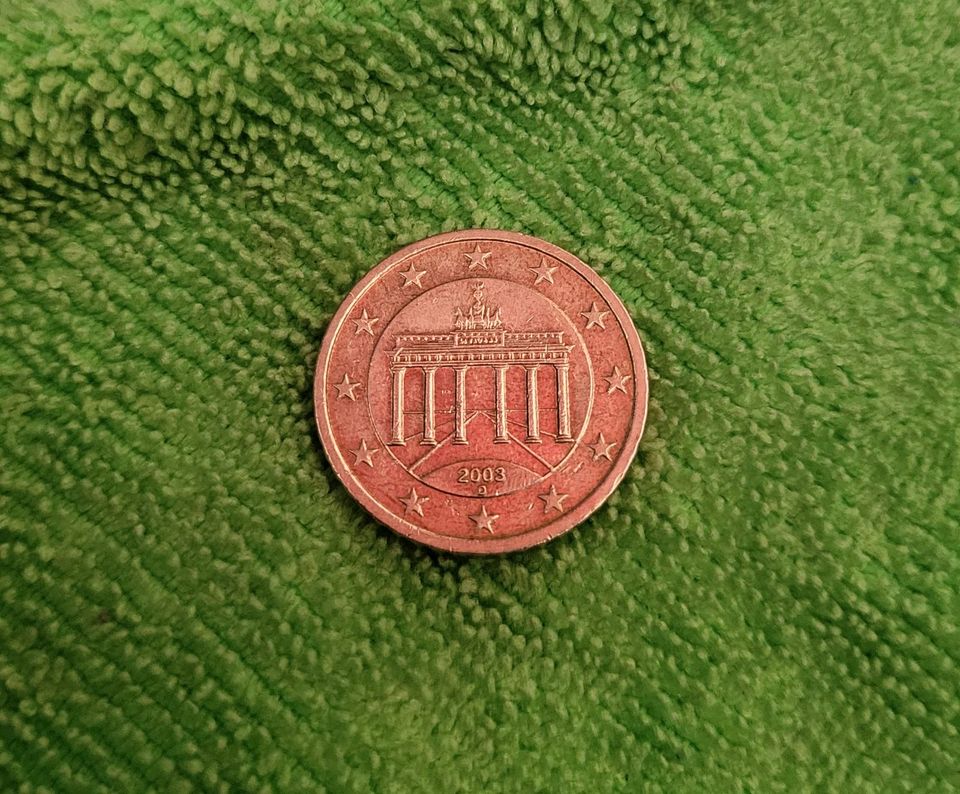 Doppelkopf 50 Cent Münze in Heilbronn