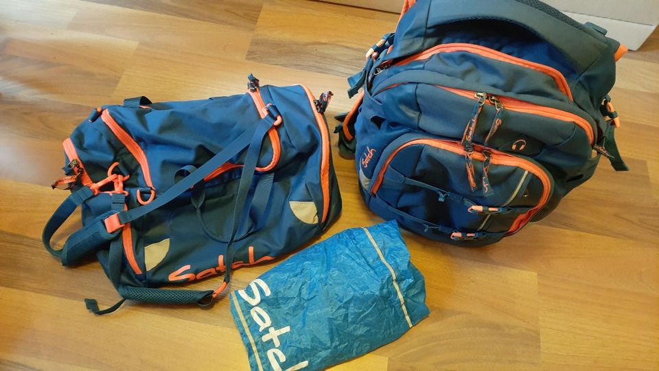 Satch Schulrucksack mit Sporttasche in Oederan