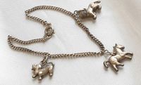 Armband 835 Silber mit Tierfiguren Katze,Hund,Pferd 18,5 cm Rheinland-Pfalz - Bacharach Vorschau