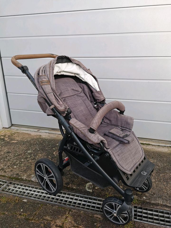 Kinderwagen Gesslein F4 Air+ inkl. Babywanne und Wintersack in Neuhausen