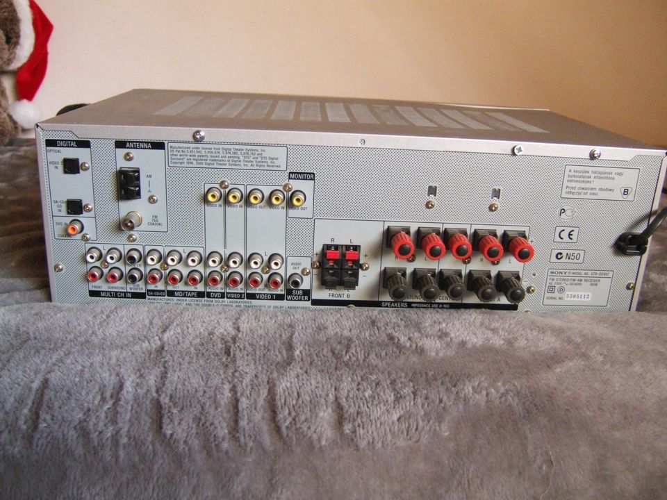 Sony AV-Receiver STR-DE597 mit Lautsprechern in Reinfeld