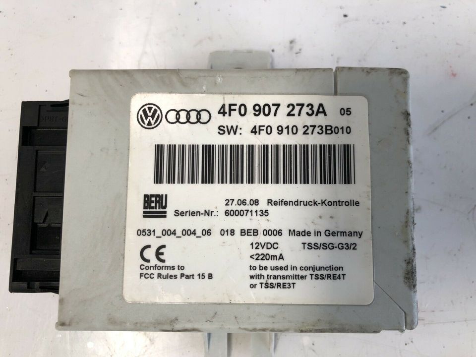 Audi Q7 4L Reifendruck Kontrolle Steuergerät 4F0907273A in Bochum