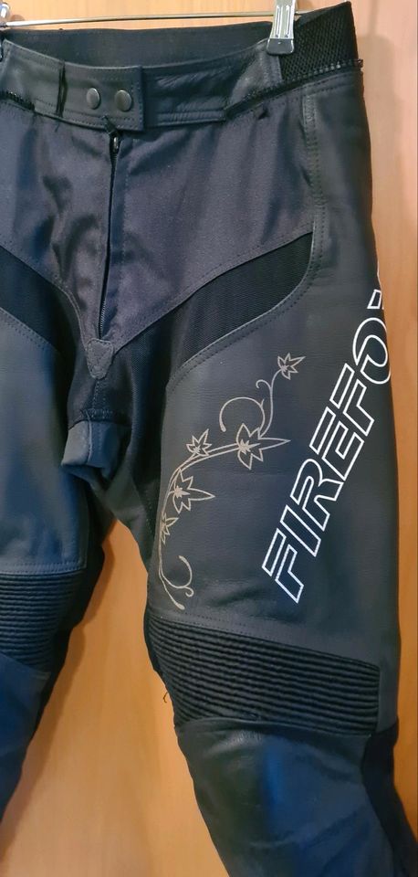 Firefox Damen Motorrad Lederhose, Größe 40 in Hagen