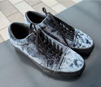 Vans OldSkool Samt grau/blau schwarz, Gr. 39, Top Zustand Nordrhein-Westfalen - Balve Vorschau