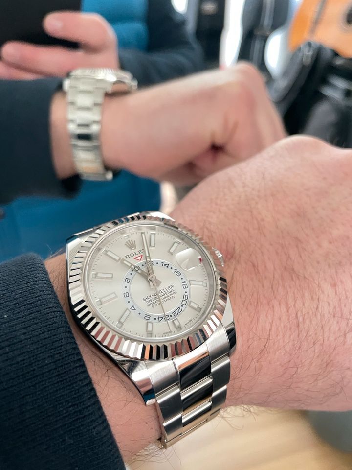 Orig. Rolex Oyster Stahlband für Rolex Sky Dweller neuwertig in Limburg