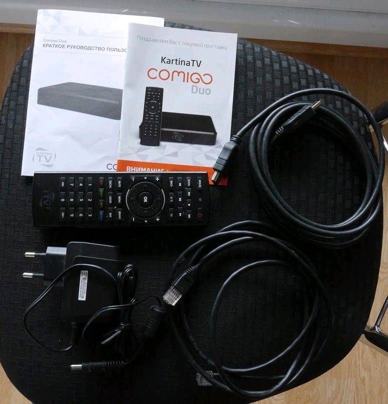 Kartina TV Receiver | TV Box Comigo Duo, OVP neuwertig in Meersburg