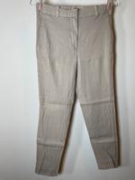 H & M, 38, beige Stretchhose, Leinen-Mix Bayern - Donauwörth Vorschau