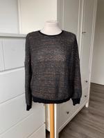 Asos Pullover Gr. S 36 schwarz gold Fäden festlich Weihnachten Niedersachsen - Apen Vorschau