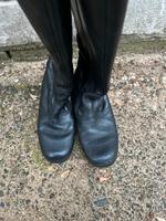 Winterstiefel Leder mit Gummisohle schwarz gefüttert Größe 38 Niedersachsen - Buchholz in der Nordheide Vorschau