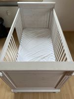 Babybett Kinderbett Bett massiv Holz weiß Matratze 140x70 Bayern - Waidhofen Vorschau