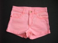 Sommer Shorts, Mädchen Jeansshorts, H&M, Gr. 140, neon orange Hessen - Michelstadt Vorschau