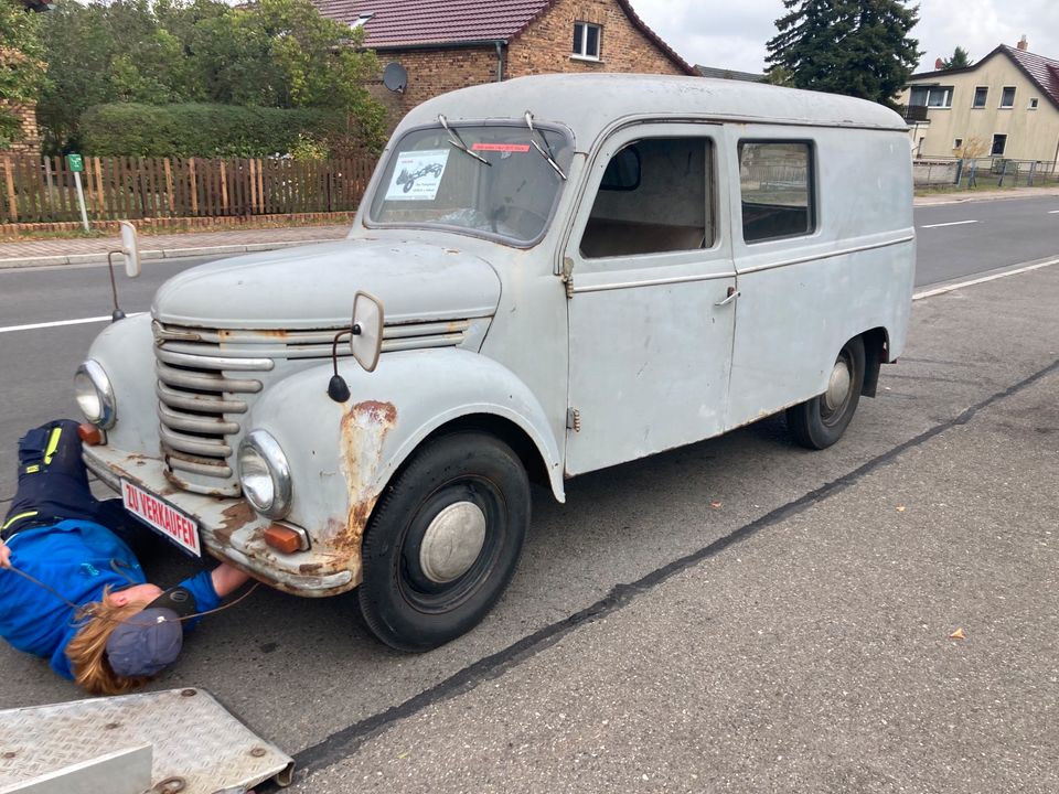 Framo Kombi / Halb Kastenwagen Fensterbus in Krauschwitz