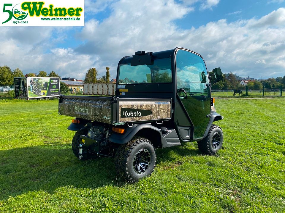 KUBOTA RTV X1110 Camouflage Mehrzweckfahrzeug Allrad in Dietzenbach