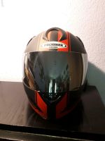 roter Probiker Motorradhelm in Gr. XS mit klarem+dunklem Visier Berlin - Neukölln Vorschau