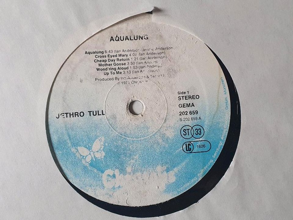 Schallplatte Vinyl Jethro Tull War Child + Aqualung in Thale