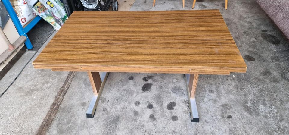 DDR Multifunktionstisch 120cm ausziehbar 178cm Tisch Couchtisch in Leipzig