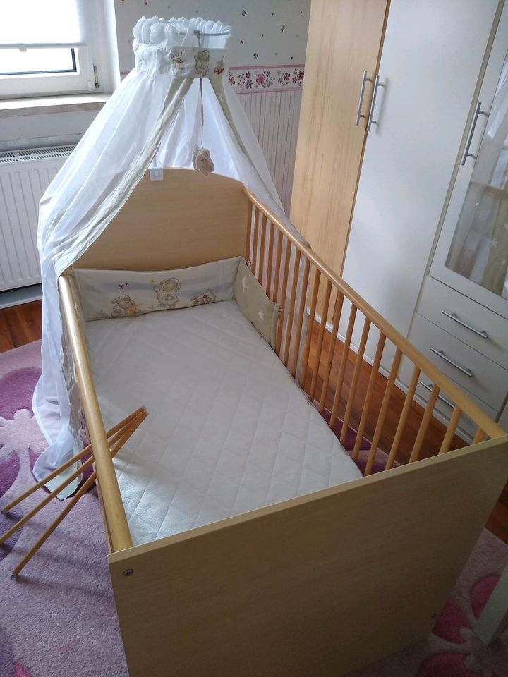 Roba Baby-/ Kinder- Komplettbett Set 70x140 *TOP* in Stauchitz