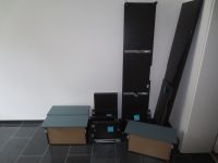 IKEA BESTA TV 180x40x38 schwarz-braun Valviken grau-türkis TOP Nordrhein-Westfalen - Herford Vorschau