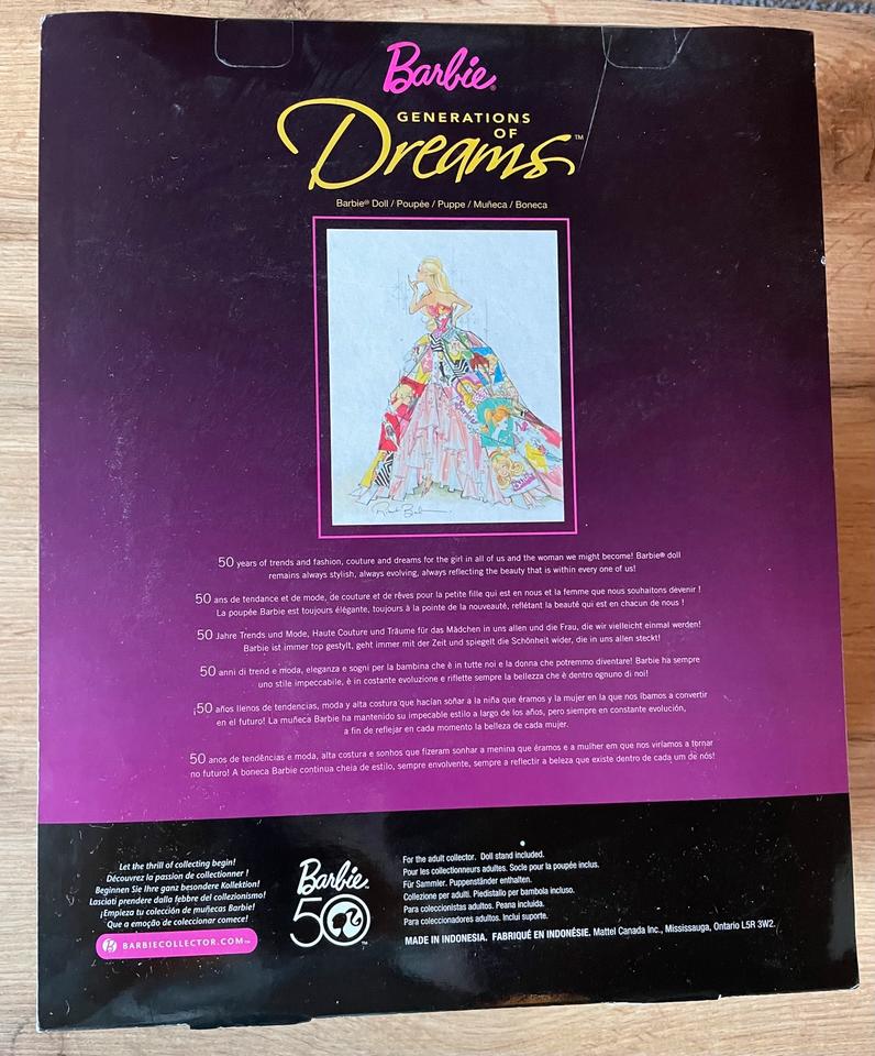 Barbie Generation of Dreams 50 Jahre Original Verpackt 2008 in Günzburg