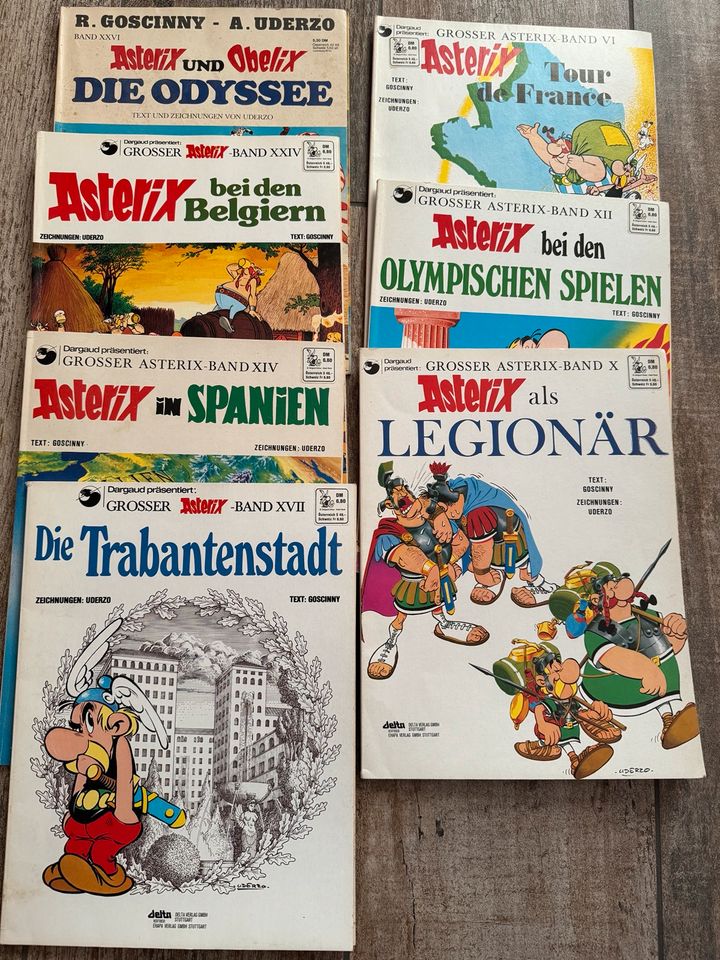 Versch. Asterix Comics Großer Asterix Band Dargaud in Münzenberg