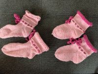 Rosa Baby Socken Söckchen aus Wolle gestrickt Mädchen wie neu Niedersachsen - Auetal Vorschau