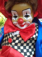 ´Großer Clown, sitzend, mit Porzellankopf und -händen Bayern - Bad Füssing Vorschau