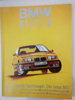 BMW Magazin 3/1992 mit 100 Seiten Bayern - Bamberg Vorschau