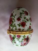 ▲Fabergé- Art ▲Wunderschönes zartes Porzellan-Ei, Porzellanei Niedersachsen - Ostrhauderfehn Vorschau