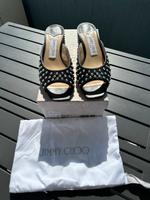 Jimmy Choo Sandalen peeptoes schwarz Nieten 37 Baden-Württemberg - Böblingen Vorschau