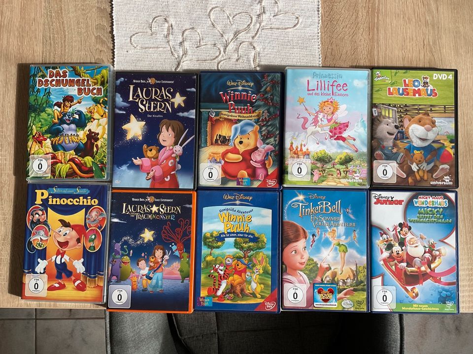 Kinder DVD Sammlung in Leuna