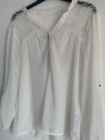 Only Bluse Gr. M 38 Weiss mit Spitze, edel Baden-Württemberg - Neudenau  Vorschau