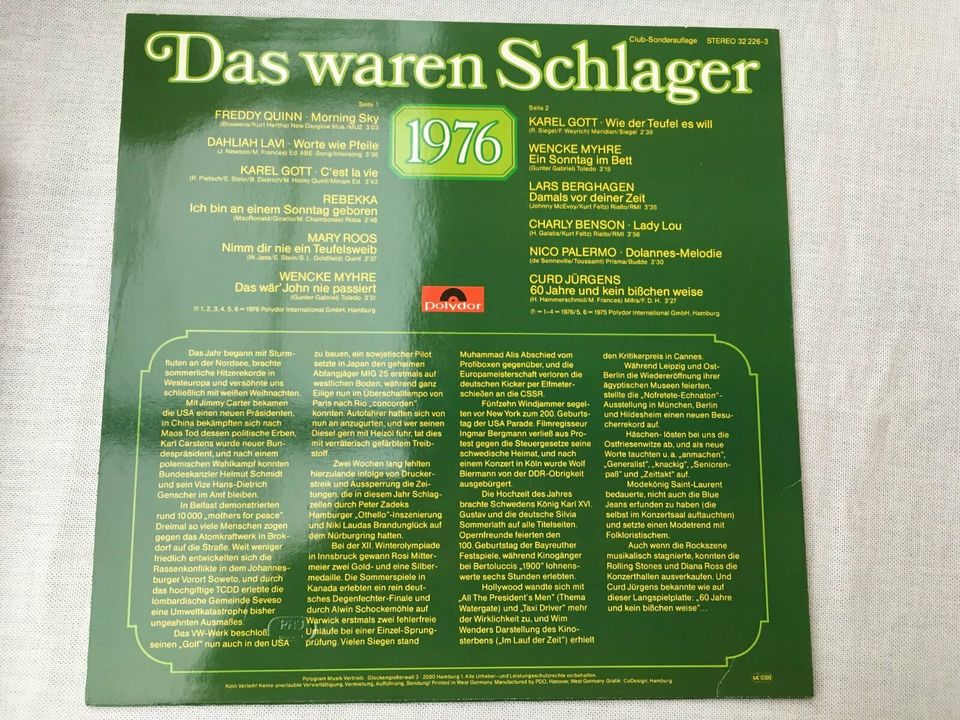 148 Schallplatten :Schlager, Hits, 70er, 80er  - Teil 1 in Essenbach