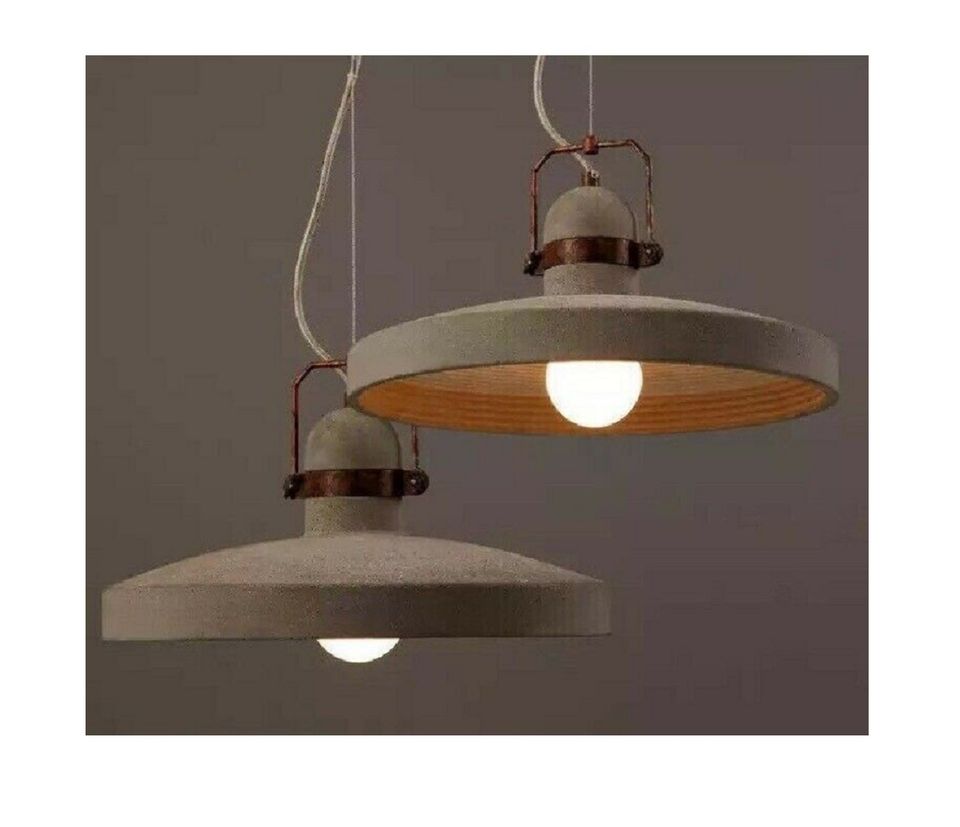 Beton Lampe retro design Hängelampe d40cm - NUR BIS 30.11.23 in Köln