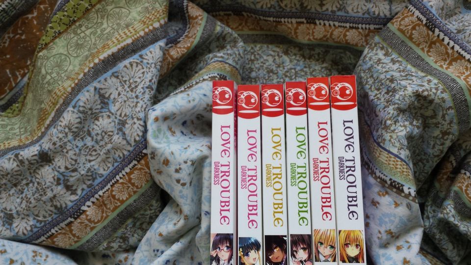 Love Trouble Darkness 1,4,6,8,9,15  6 Bücher Manga in Frasdorf